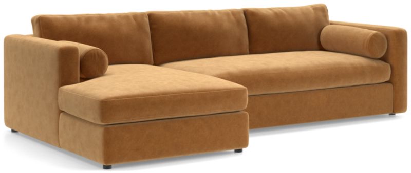 Aris Deep 2-Piece Left-Arm Chaise Sectional Sofa - image 0 of 6