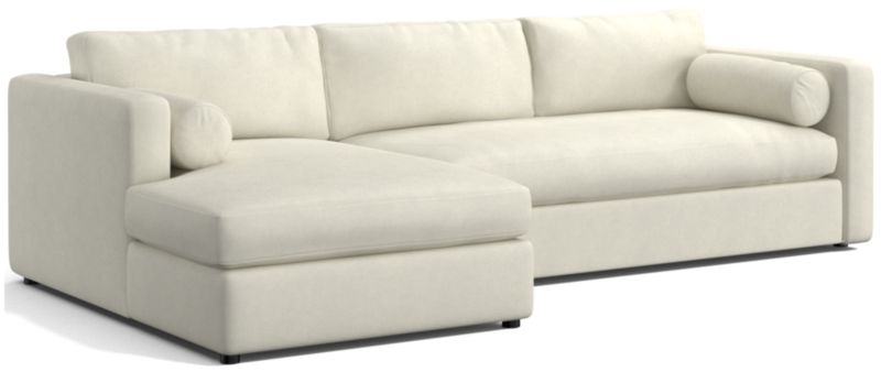 Aris Deep 2-Piece Left-Arm Chaise Sectional Sofa - image 0 of 6