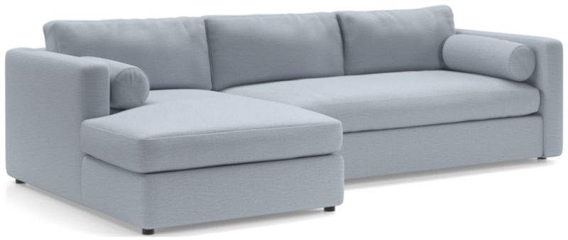 Aris Deep 2-Piece Left-Arm Chaise Sectional Sofa - image 0 of 6