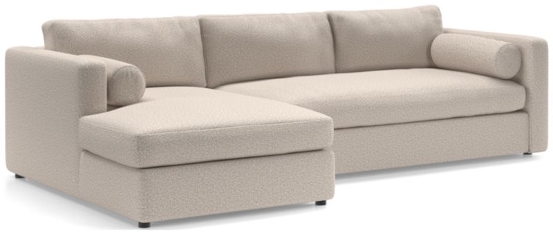 Aris Deep 2-Piece Left-Arm Chaise Sectional Sofa - image 0 of 6