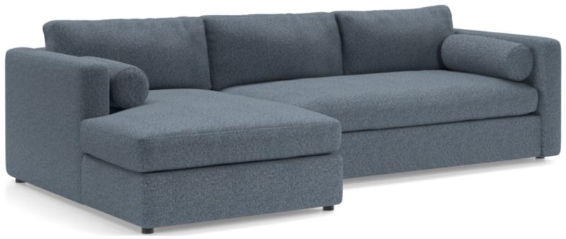 Aris Deep 2-Piece Left-Arm Chaise Sectional Sofa - image 0 of 7