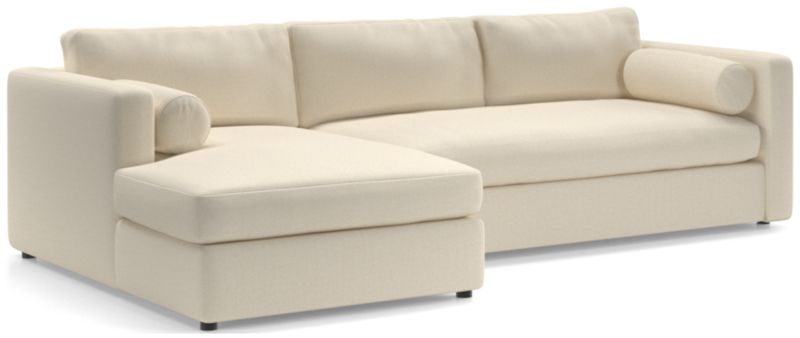 Aris Deep 2-Piece Left-Arm Chaise Sectional Sofa - image 0 of 6