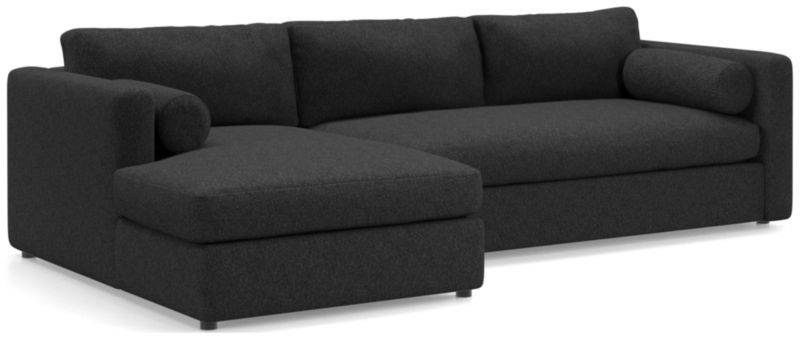 Aris Deep 2-Piece Left-Arm Chaise Sectional Sofa - image 0 of 6