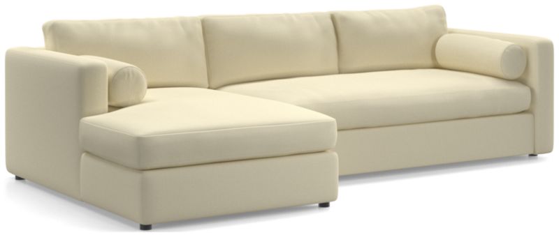 Aris Deep 2-Piece Left-Arm Chaise Sectional Sofa - image 0 of 6