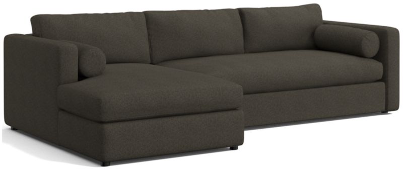 Aris Deep 2-Piece Left-Arm Chaise Sectional Sofa - image 0 of 6