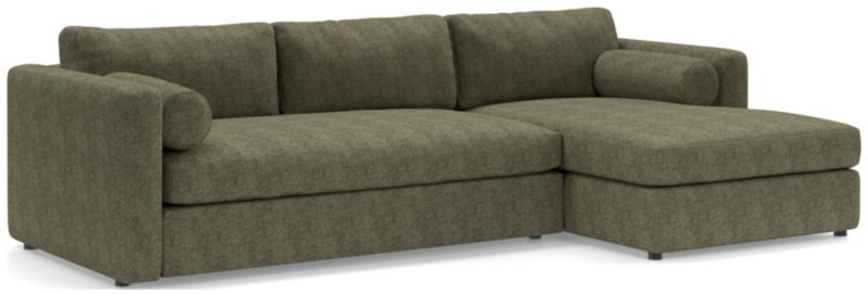 Aris Deep 2-Piece Right-Arm Chaise Sectional Sofa - image 0 of 6