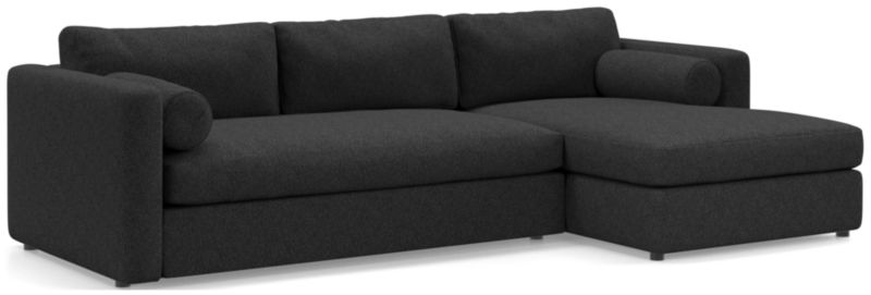 Aris Deep 2-Piece Right-Arm Chaise Sectional Sofa - image 0 of 6