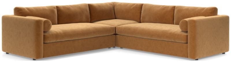 Aris Deep 3-Piece L-Shaped Sectional Sofa - image 0 of 4