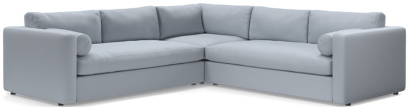 Aris Deep 3-Piece L-Shaped Sectional Sofa - image 0 of 4