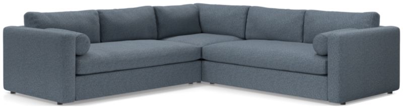 Aris Deep 3-Piece L-Shaped Sectional Sofa - image 0 of 5