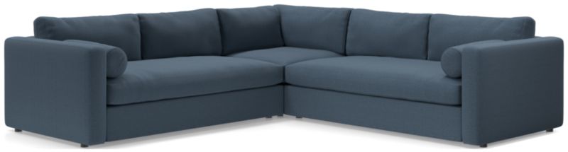 Aris Deep 3-Piece L-Shaped Sectional Sofa - image 0 of 4