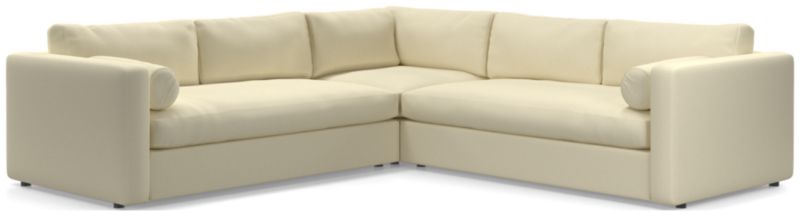 Aris Deep 3-Piece L-Shaped Sectional Sofa - image 0 of 4