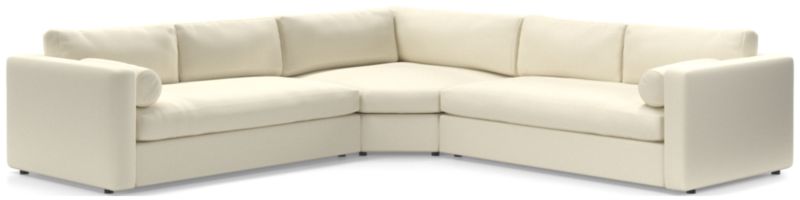 Aris Deep 3-Piece L-Shaped Sectional Sofa - image 0 of 4