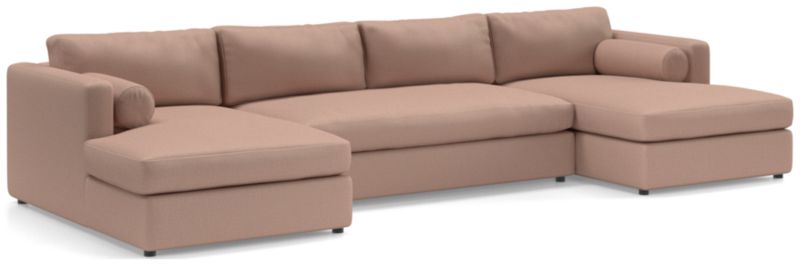 Aris Deep 3-Piece Double Chaise Sectional Sofa - image 0 of 5