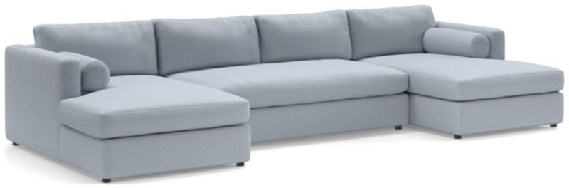 Aris Deep 3-Piece Double Chaise Sectional Sofa - image 0 of 5