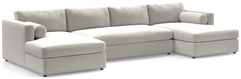 Aris Deep 3-Piece Double Chaise Sectional Sofa - image 0 of 5