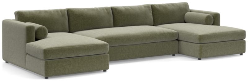 Aris Deep 3-Piece Double Chaise Sectional Sofa - image 0 of 5