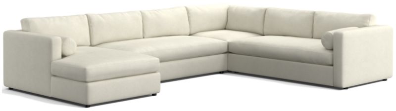 Aris Deep 4-Piece Left-Arm Chaise Sectional Sofa - image 0 of 5