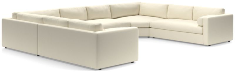 Aris Deep 5-Piece U-Shaped Sectional Sofa with Wedges - image 0 of 4