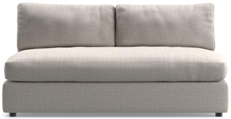 Aris Deep Armless Loveseat - image 0 of 3