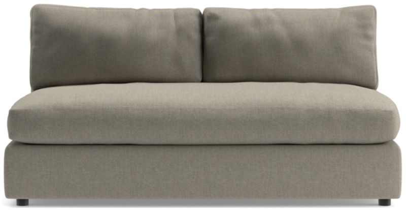 Aris Deep Armless Loveseat - image 0 of 3