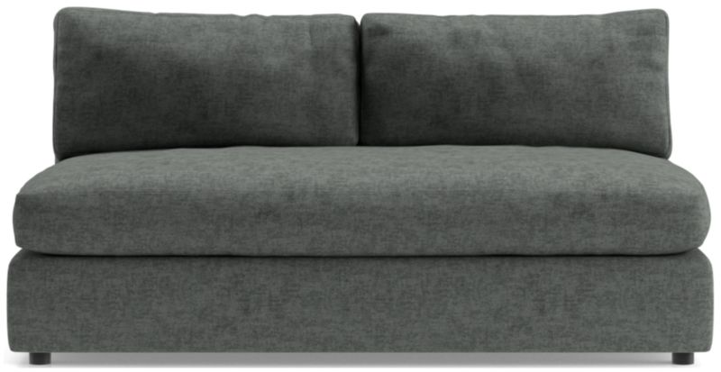 Aris Deep Armless Loveseat - image 0 of 3