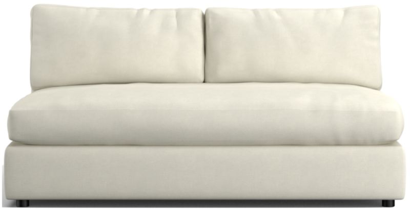 Aris Deep Armless Loveseat - image 0 of 3