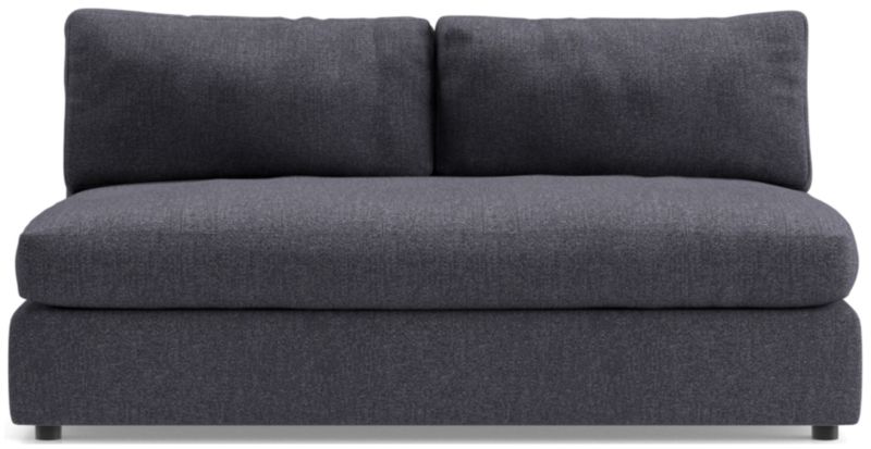 Aris Deep Armless Loveseat - image 0 of 3