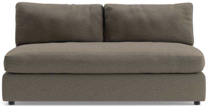 Aris Deep Armless Loveseat - image 0 of 3