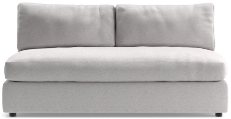 Aris Deep Armless Loveseat - image 0 of 3