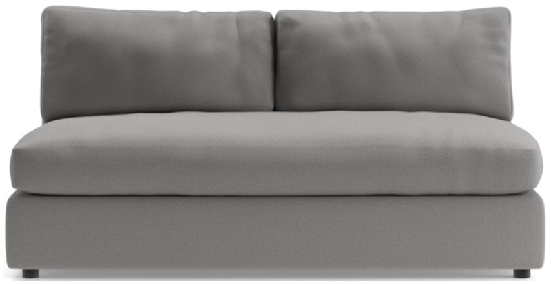 Aris Deep Armless Loveseat - image 0 of 3