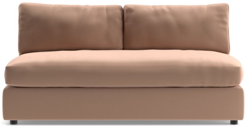 Aris Deep Armless Loveseat - image 0 of 3