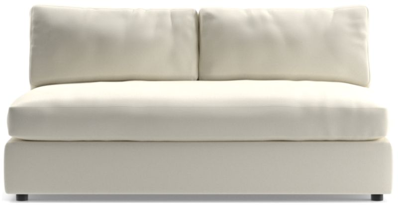 Aris Deep Armless Loveseat - image 0 of 3