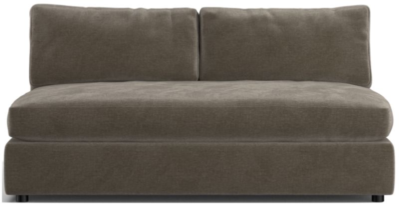 Aris Deep Armless Loveseat - image 0 of 3