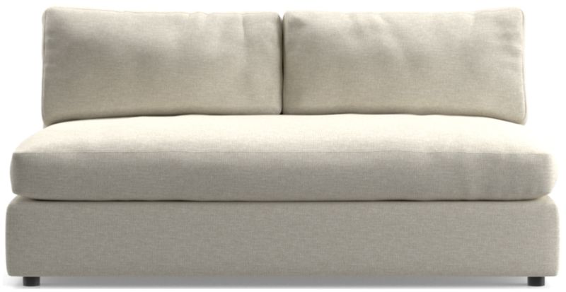 Aris Deep Armless Loveseat - image 0 of 3