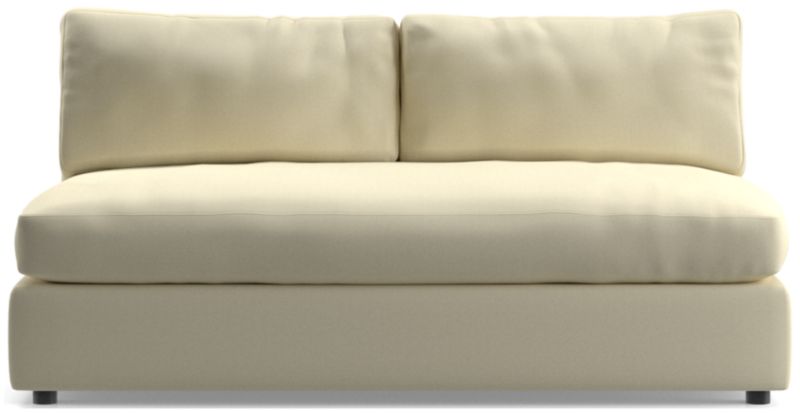 Aris Deep Armless Loveseat - image 0 of 3