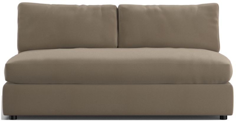 Aris Deep Armless Loveseat - image 0 of 3