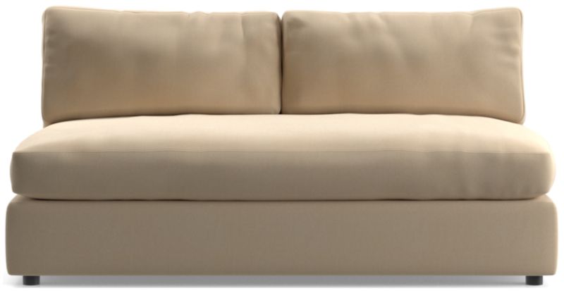 Aris Deep Armless Loveseat - image 0 of 3