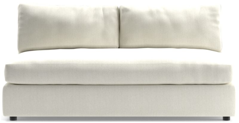 Aris Deep Armless Loveseat - image 0 of 3