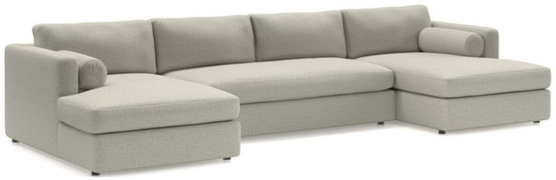 Aris 3-Piece Double Chaise Sectional Sofa - image 0 of 4