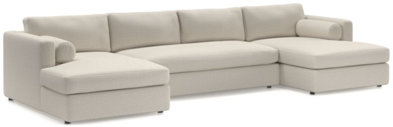 Aris 3-Piece Double Chaise Sectional Sofa - image 0 of 4