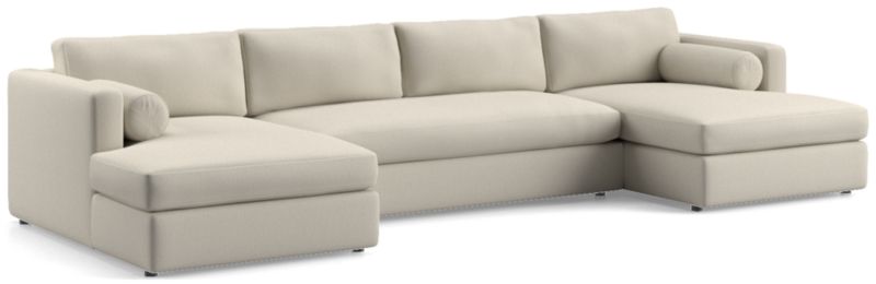 Aris 3-Piece Double Chaise Sectional Sofa - image 0 of 4