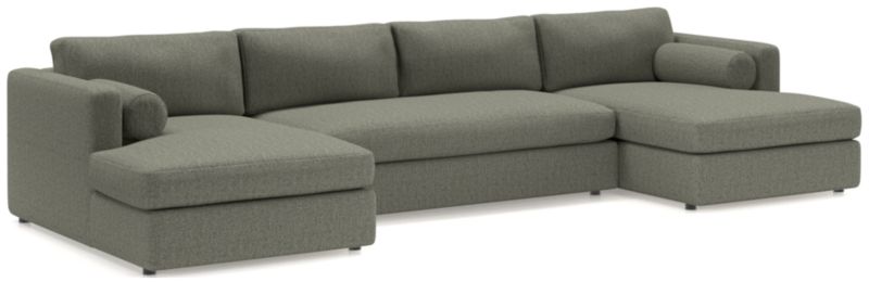 Aris 3-Piece Double Chaise Sectional Sofa - image 0 of 4