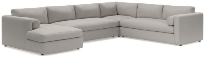 Aris 4-Piece Left-Arm Chaise Sectional Sofa - image 0 of 7