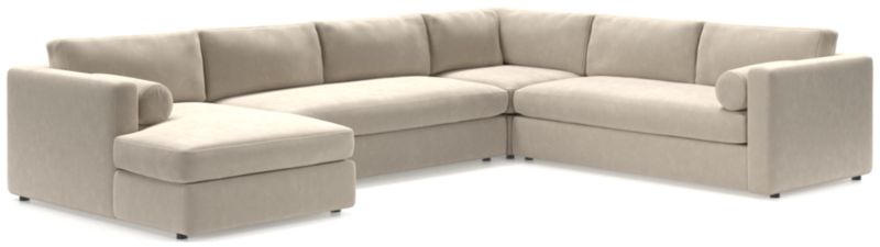 Aris 4-Piece Left-Arm Chaise Sectional Sofa - image 0 of 7