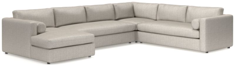 Aris 4-Piece Left-Arm Chaise Sectional Sofa - image 0 of 7