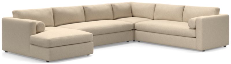 Aris 4-Piece Left-Arm Chaise Sectional Sofa - image 0 of 7