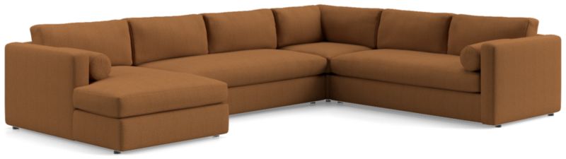 Aris 4-Piece Left-Arm Chaise Sectional Sofa - image 0 of 7