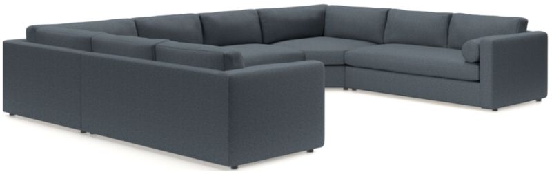 Aris 5-Piece U-Shaped Sectional with Wedges - image 0 of 6