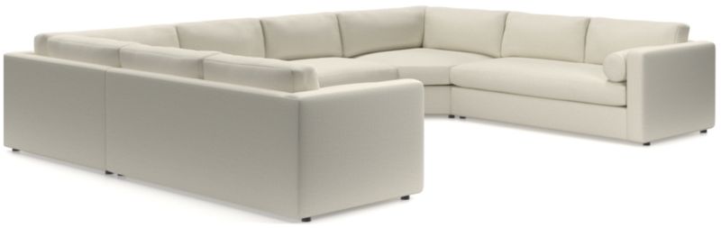 Aris 5-Piece U-Shaped Sectional with Wedges - image 0 of 6